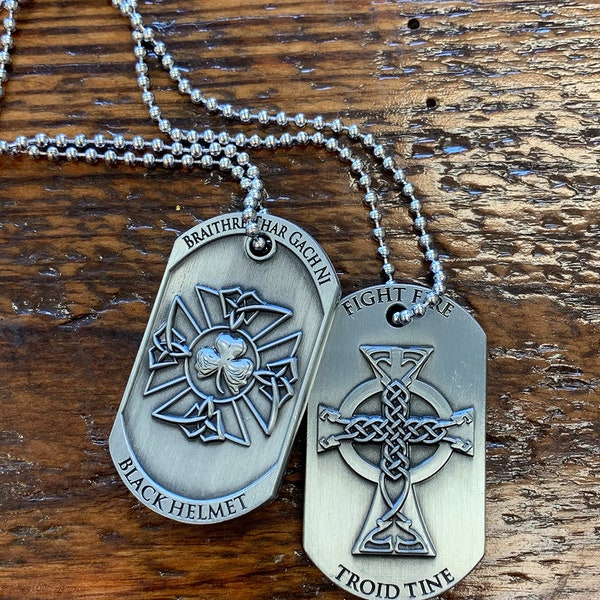 Braithre Thar Gach Ni - Brotherhood Before All Irish Dog Tag