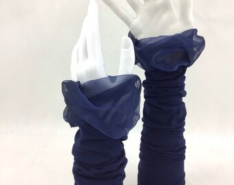 Armstulpen Jaya - die Verwandlungskünstlerin - Farbe Marine