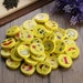 Pack of 20 Yellow Assorted Faces Emoticon Emoji Smiley Erasers. Novelty Rubbers. School Office Stationery 