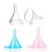 Pack of 20 Mini Plastic Funnels [ 4cm Height ] for Filling Jars and Bottles. Different Colours Available. 