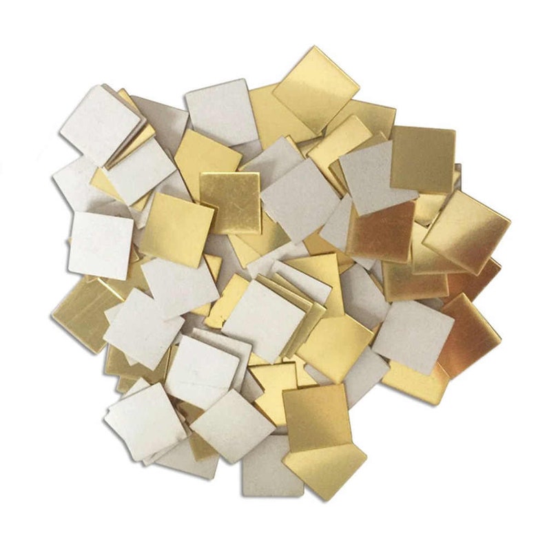 Pack of 100 Acrylic Mirror Tiles. Different Styles. 2cm X 2cm Etsy