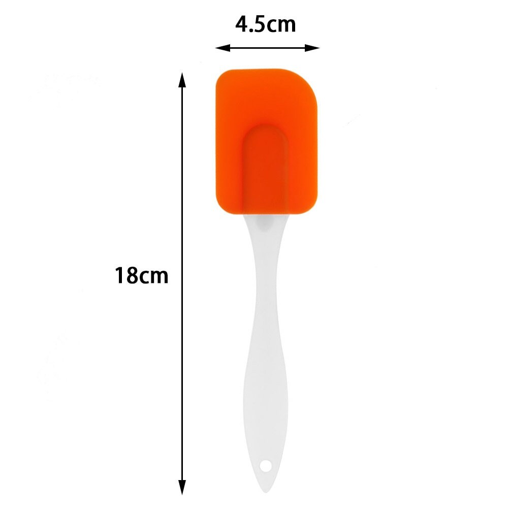 Clearance Dojore Orange Silicone Candy Colours Pastry Brush