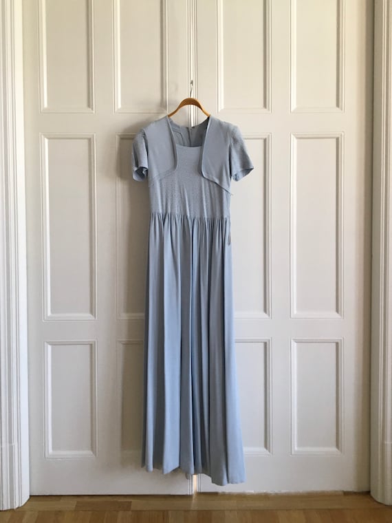 The loveliest 40s evening dress