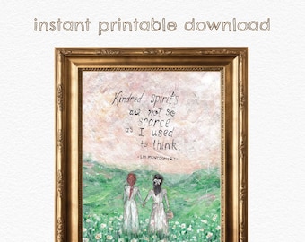 Kindred Spirits - Anne of Green Gables - DIGITAL DOWNLOAD