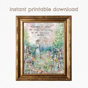 The Artist&#39;s Outfit - Edith Wharton - DIGITAL DOWNLOAD Literary Art Print