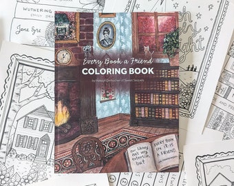 Every Book a Friend Coloring Book