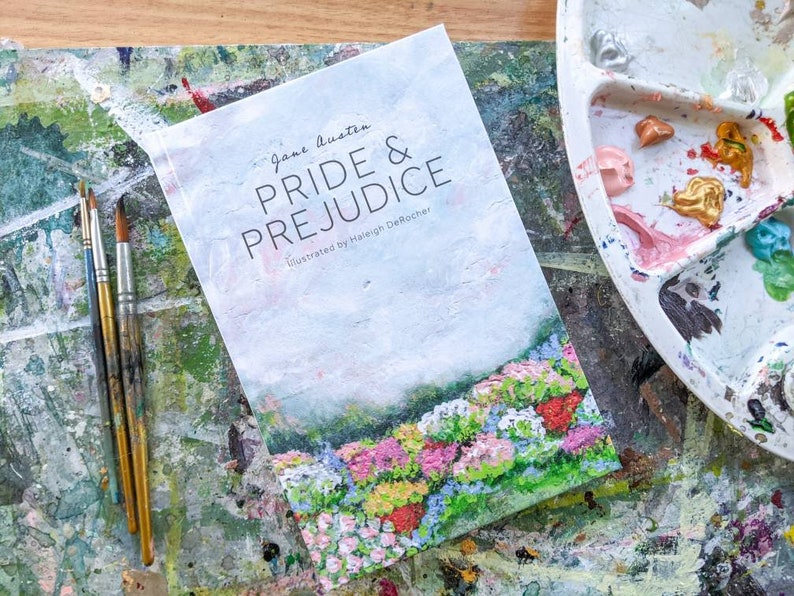 ILLUSTRATED Pride and Prejudice by Jane Austen, Illustrated by Haleigh DeRocher image 7