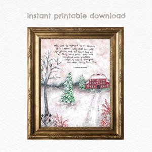 Merry Christmas - A Christmas Carol DIGITAL DOWNLOAD - Literary Art Print