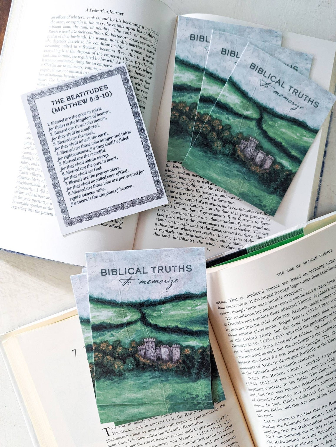 Truth Scriptures Cards Biblical Truths to Memorize Cards: Set of 8 DOWNLOAD - Etsy