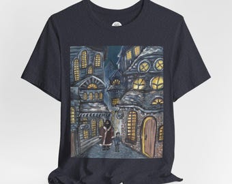 Wizarding Alley Sock Unisex T-Shirt