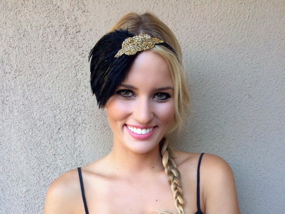 Gold great hotsell gatsby headpiece