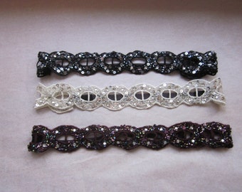 Sequin Headband, 1920s Flapper Style, Bridal Gatsby Hair Accessory