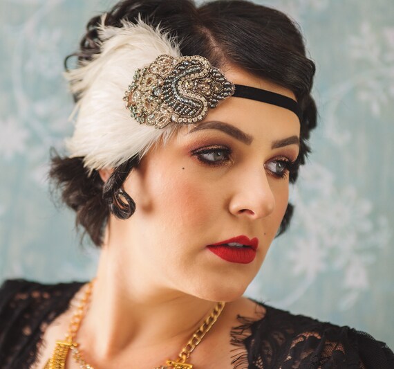 Flapper dress best sale headband