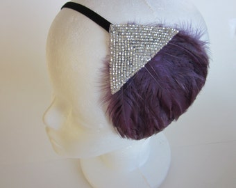 Fascinator Spilla Piume Fermaglio Per Capelli Accessori Per - Foto 7