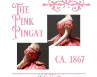 1867 Pingat Evening Gown - Scaled Pattern