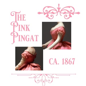 1867 Pingat Evening Gown - Scaled Pattern