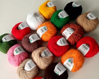 Gazzal Baby Cotton Yarn| Amigurumi  50gr.