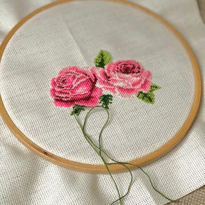 DMC bomullspärlbollar storlek 8, korsstygnstråd, broderigarn / katalog 3 bild 9