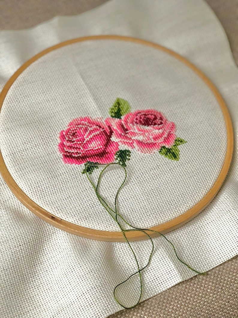 DMC bomullspärlbollar storlek 8, korsstygnstråd, broderigarn / katalog 3 bild 9