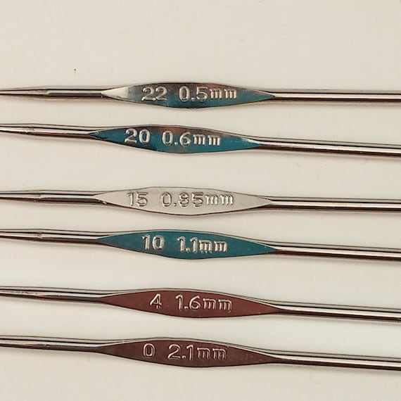 Set of 6 Tulip Steel Crochet Hook/ Crocheting Dreadlocks