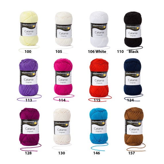 Schachenmayr Catania Cotton Yarn Colors, Baby Yarn, Amigurumi, 50gr. Catalog1