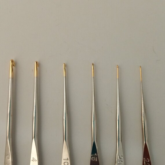 Set of 6 Tulip Steel Crochet Hook/ Crocheting Dreadlocks