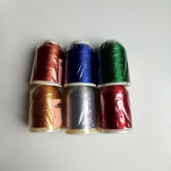 Turkish Oya Thread/ AltınBaşak / Shiny  Lace Yarn .#  number 50 / Metalic Embroidery Thread.