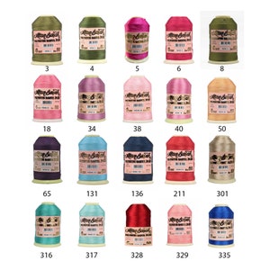 Fil pour dentelle en polyester 100 g. # numéro 50 / Fil Oya turc / Altın Başak / Fil à broder.