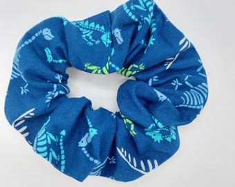 Dino fossil scrunchie