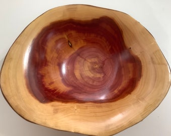 English Juniper Wood Bowl……Hand Turned...English Juniper Wood Bowl....Wood Sourced From Around Sherwood Forest UK……The Home of Robin Hood…..