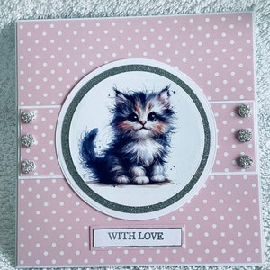 Karte mit viel Liebe…Mum…Schwester…Tochter…Partnerin.Freundin…Tante…