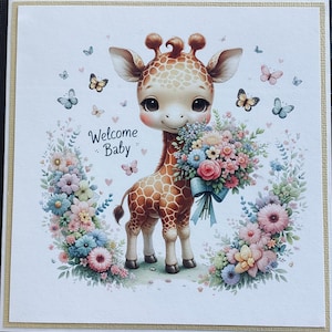 Biglietto di benvenuto per il tuo bambino... Matrimonio, Anniversario, Compleanno, Ti penso... Mamma, Sorella, Figlia, Partner, Amica, Zia, Papà, Fratello, Figlio, Bambino...