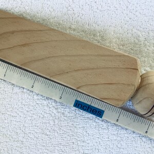 Hand Turned..... English Cedar Wood....Door  Wedge.....