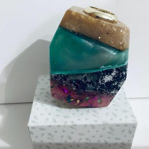 Mini Kaleidoscope…..New Design…….Obscure Shape....Hand Turned.... Turned from Multi Colour Resin…..