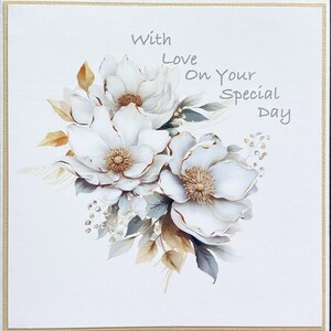 Con amore, biglietto d'auguri... Matrimonio, Anniversario, Compleanno, Ti penso... Mamma, Sorella, Figlia, Partner, Amica, Zia, Papà, Fratello, Figlio.