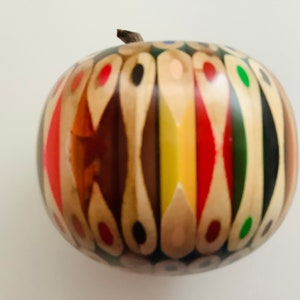 Absolutely Fabulous...... Hand Turned... ..Coloured....Wooden Pencils....Cast in Resin ...Apple....