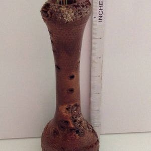 Fabulous.....Birthday Gift.....Extra Large..... Hand Turned Australian Banksia Nut Vase.........