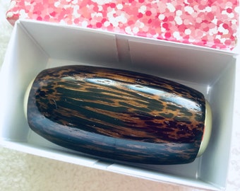 Hand Turned Black Palmera Palm Wood Mini Kaleidoscope (Gift Boxed)