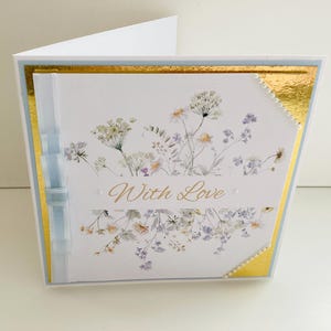 With Love Card……handgemachte Karte…Mama….Schwester…Tochter….Freundin…Partner….Tante…..Paar…..