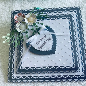 Tarjeta especial... Para cualquier ocasión. Tarjeta... Muchas dimensiones... Tarjeta en caja... Tarjeta de cumpleaños hecha a mano...
