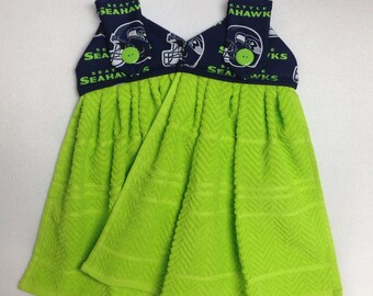 NFL Seattle Seahawks Hanging Kitchen Towels