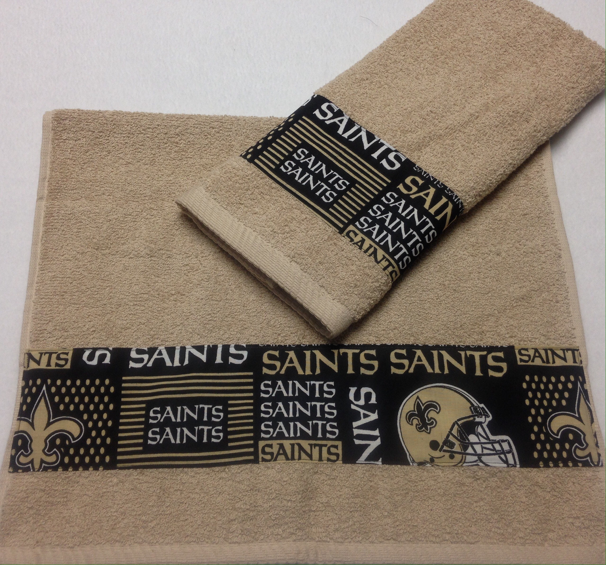 NFL New Orleans Saints Hand Towel Set Etsy
