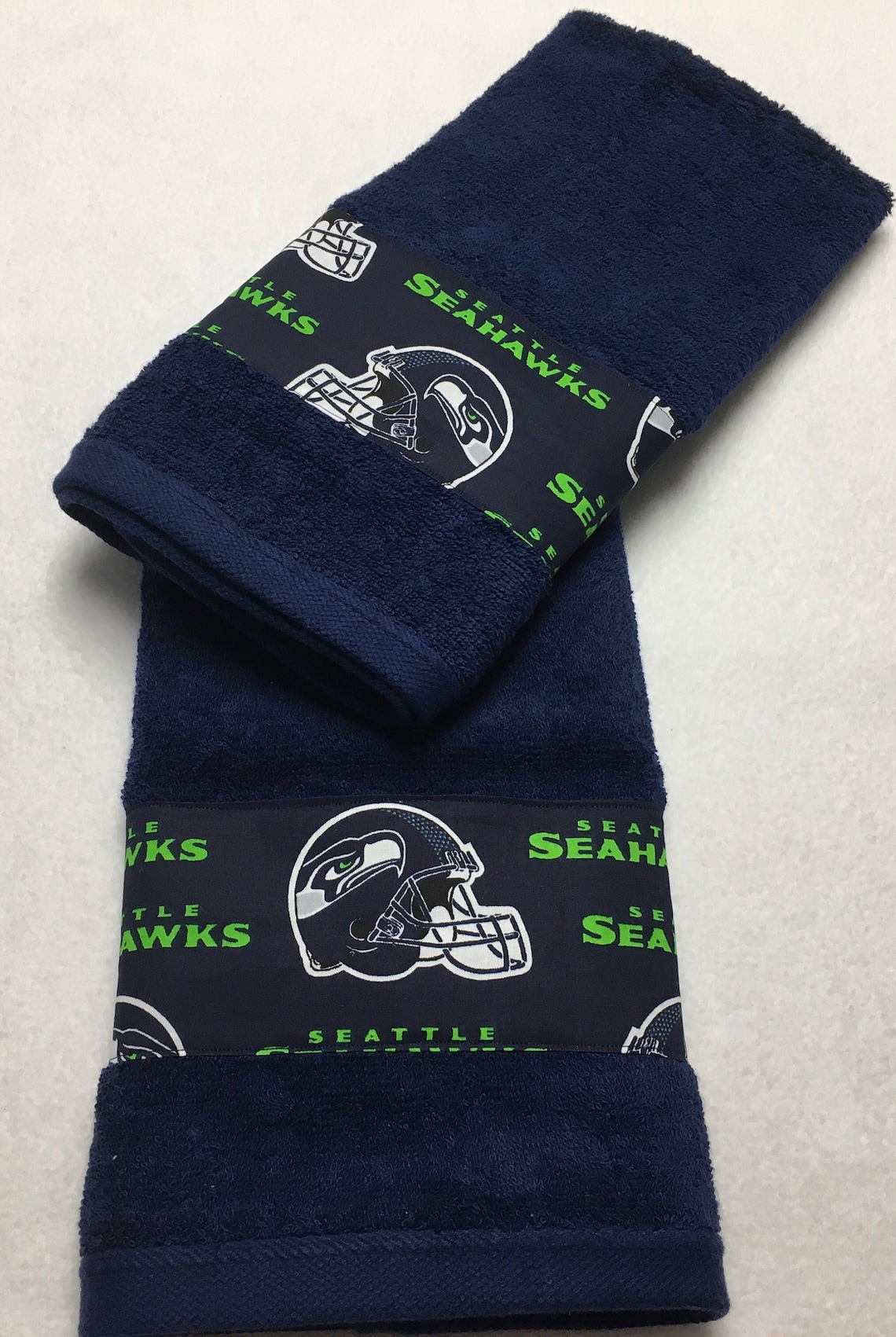 NFL Seattle Seahawks Hand Towel Set Etsy