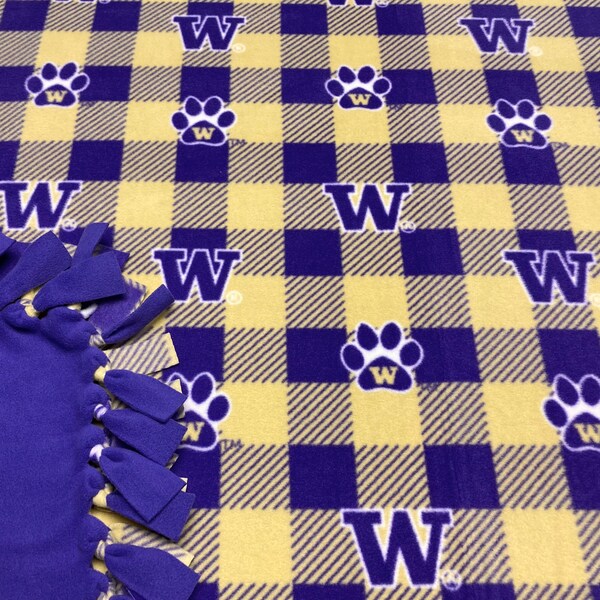 University Blanket Etsy