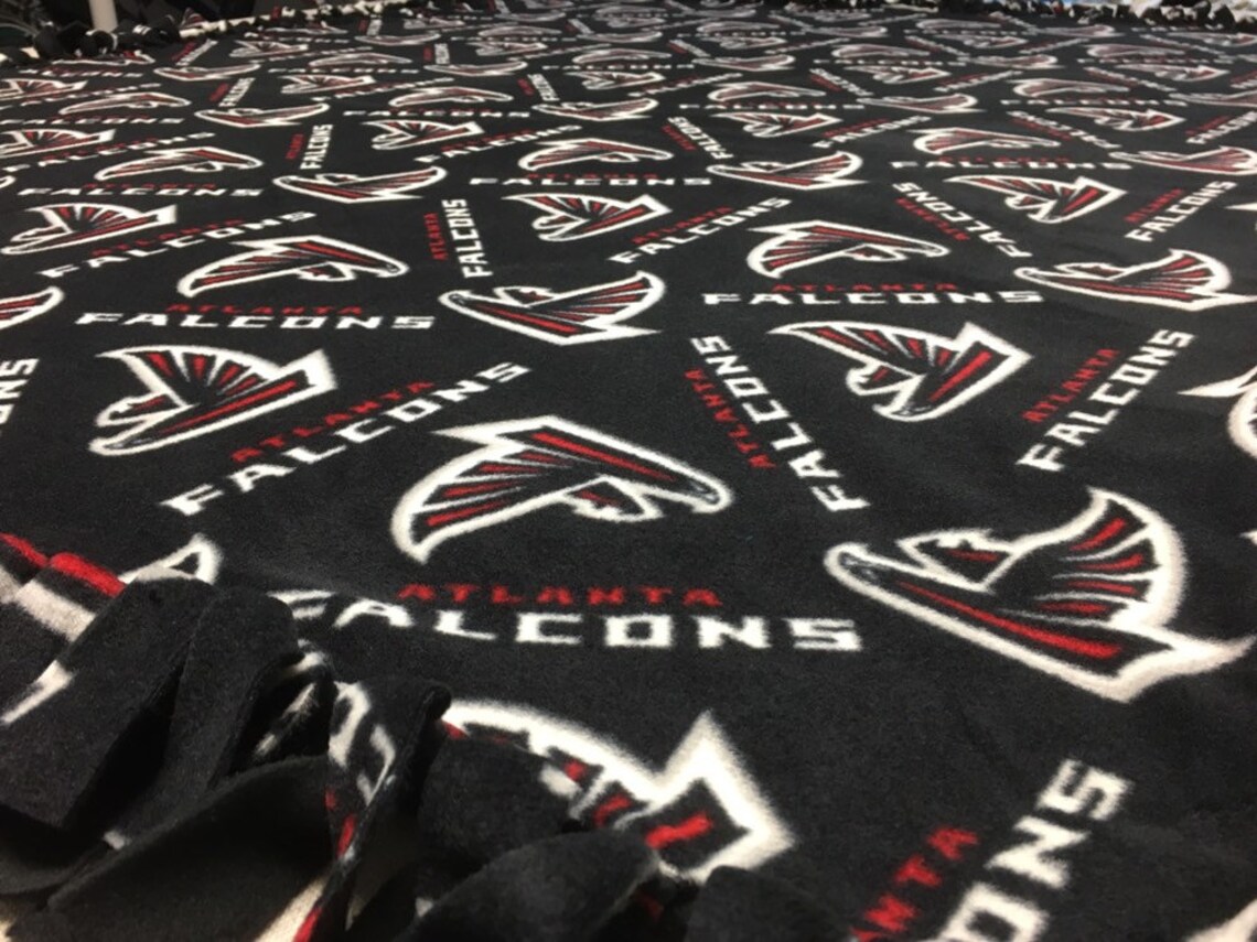 NFL Atlanta Falcons Fleece BlanketNo Sew Fleece BlanketLarge Etsy