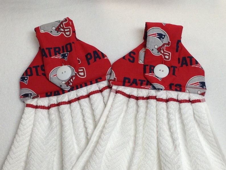 NFL New England Patriots Hanging Kitchen Towels/ Combo Etsy