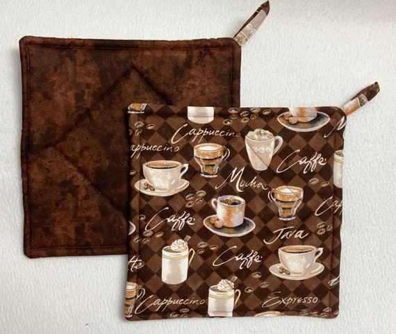 Coffee-espresso Hanging Kitchen Towels-combo Available 