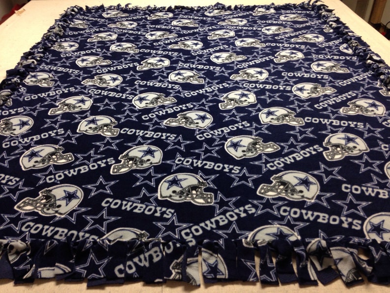 NFL Dallas Cowboys Fleece BlanketNo Sew Fleece BlanketLarge Etsy