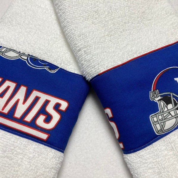 New York Football Hand Towels/ New York Football Bath Towels/ Combo