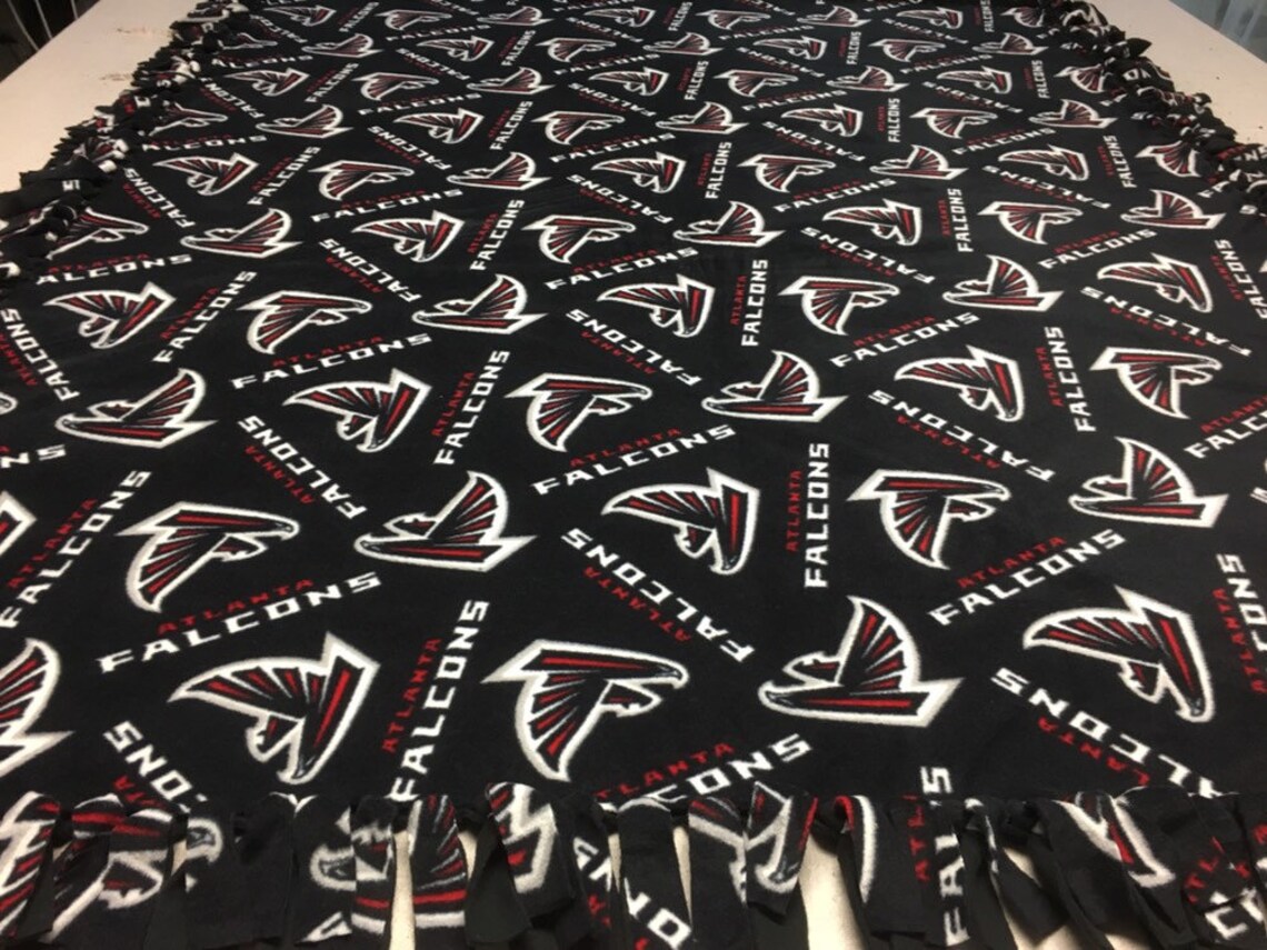 NFL Atlanta Falcons Fleece BlanketNo Sew Fleece BlanketLarge Etsy